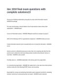itec 1010 final exam questions with complete solutions
