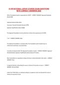 15 HR NATIONAL USPAP COURSE EXAM QUESTIONS WITH CORRECT ANSWERS 2026