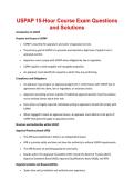 USPAP 15-HOUR COURSE Exam Questions with 100&percnt; Correct Answers &vert; Guaranteed Pass &vert; Latest Version &lpar;2026&rpar; Expert Verified