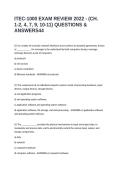 ITEC-1000 EXAM REVIEW 2022 - &lpar;CH&period; 1-2&comma; 4&comma; 7&comma; 9&comma; 10-11&rpar; QUESTIONS & ANSWERS
