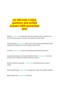 nur 180 exam 1 latest questions and verified answers 100- guaranteed pass&period;docx