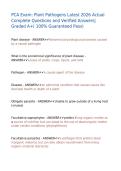 PCA Exam&colon; Plant Pathogens Latest 2026 Actual Complete Questions and Verified Answers&vert; Graded A&plus;&lpar; 100&percnt; Guaranteed Pass&rpar;