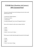 PUR3000 Quiz 6 Questions And Answers - 100&percnt; Guaranteed Pass&excl;&excl;