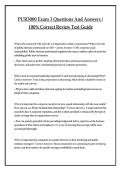 PUR3000 Exam 3 Questions And Answers - 100&percnt; Correct Review Test Guide