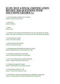 ECON TEST 4 FINCK CERTIFICATION REVIEW 2026 QUESTIONS WITH SOLUTIONS GRADED A&plus;