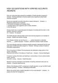 NCM 102 QUESTIONS WITH VERIFIED ACCURATE ANSWERS