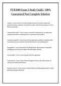 PUR3000 Exam 2 Study Guide - 100&percnt; Guaranteed Pass Complete Solution