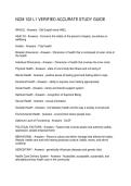 NCM 102 L1 VERIFIED ACCURATE STUDY GUIDE