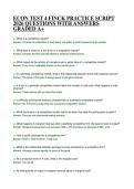 ECON TEST 4 FINCK PRACTICE SCRIPT 2026 QUESTIONS WITH ANSWERS GRADED A&plus;