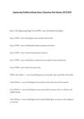 Engineering Problem Solving Exam 1 Questions And Answers 2025&sol;2026