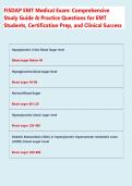 FISDAP EMT Medical Exam&colon; Comprehensive  Study Guide & Practice Questions for EMT  Students&comma; Certification Prep&comma; and Clinical Success 