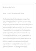 Rhode Island Blue Card Test ACTUAL EXAM ALL QUESTIONS AND CORRECT ANSWERS LATEST UPDATE THIS YEAR-JUST RELEASED