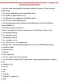 Identity Security Essentials &ndash; Watchguard Exam Questions with 100&percnt; Correct Answers &vert; Guaranteed Pass &vert; Latest Version &lpar;2026&rpar; Expert Verified