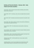 Banking and Financial Institution &ndash; Reviewer&comma; 2026 &ndash; Study Material and Practice Questions