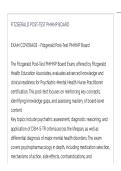 FITZGERALD POST-TEST PMHNP BOARD Exam ACTUAL EXAM ALL QUESTIONS AND CORRECT ANSWERS LATEST UPDATE THIS YEAR-JUST RELEASED&period;pdf