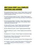 EENT EXAM SCRIPT 2026 COMPLETE QUESTIONS AND ANSWERS