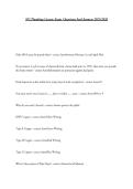 NC Plumbing License Exam  Questions And Answers 2025&sol;2026