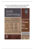 Test bank for Gordis Epidemiology E-Book 7th Edition&comma; Kindle Edition with test questions and answers graded A&plus;