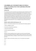 CHAMBERLAIN UNIVERSITY BIOS 251 WEEK 8 FINAL EXAM PRACTICE TEST &lpar;2025&sol;2026 UPDATED CURRICULUM&rpar;