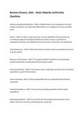 Business Finance&comma; 2026 &ndash; Study Material and Practice Questions