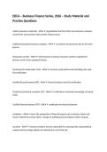 DECA &ndash; Business Finance Series&comma; 2026 &ndash; Study Material and Practice Questions