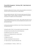 Financial Risk Management &ndash; Final Exam&comma; 2026 &ndash; Study Material and Practice Questions