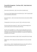 Financial Risk Management &ndash; Final Exam&comma; 2026 &ndash; Study Material and Practice Questions