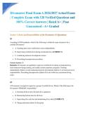 Divemaster Final Exam A 2026&sol;2027 Actual Exam &vert; Complete Exam with 120 Verified Questions and 100&percnt; Correct Answers &vert; Rated A&plus; &vert; Pass Guaranteed - A&plus; Graded