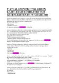 VIRTUAL ATI PREDICTOR &lpar;GREEN LIGHT&rpar; EXAM&period;