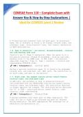 Limited -Time Offer&colon; COMSAE FORM 110 &vert; COMPLETE PRACTICE EXAM &mdash; COMLEX LEVEL 1 REVIEW