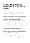 EMT FISDAP FINAL 202 CERTIFICATION EVALUATION 2026 TESTED QUESTIONS AND ANSWERS