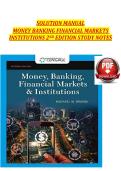 SOLUTION MANUAL MONEY BANKING FINANCIAL MARKETS INSTITUTIONS 2ND EDITION STUDY NOTES