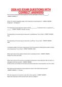 2026 ACI EXAM QUESTIONS WITH CORRECT ANSWERS