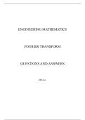Fourier Transform Practice Questions and Answers
