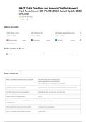 NAPT EXAM Questions and Answers &lpar;Verified Answers&rpar; Most Recent exam COMPLETE &lpar;2026&rpar; &lpar;Latest Update 2026&rpar; UPDATE&excl;&excl;