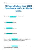 NJ Property Producer Exam 2026 &vert; Comprehensive Q&A For Certification Success