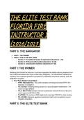 Florida Fire Instructor I Elite Test Bank &lpar;2026&sol;2027&rpar; &vert; Updated for NFPA 1020 & FireTRAQ &vert; Florida Bureau of Fire Standards & Training &lpar;BFST&rpar; Prep