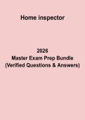 Home Inspector Exam Questions & Answers PDF &vert; Property Inspection Certification Test Prep