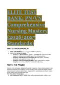 Elite Nursing Test Bank Protocol &lpar;2026&sol;2027&rpar; &vert; Success in Practical&sol;Vocational Nursing&colon; From Student to Leader 10th Edition