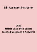SSI Assistant Instructor Questions & Answers PDF &vert; Scuba Diving Instructor Certification Prep