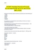 ATI RN Nutrition Proctored Focused  EXAM 2026 WITH NGN GUARANTEE  100&percnt; PASS 
