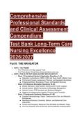 Elite Test Bank&colon; Long-Term Care Nursing Excellence 2026&sol;2027 &vert; Mosby's & OpenStax