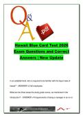 Hawaii Blue Card Test &lpar;HI-BLUE101&rpar; &ndash; 120 Questions on Liquor Laws&comma; Serving Rules & Compliance Practice 2026