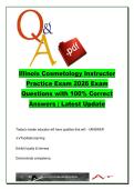 Illinois Cosmetology Instructor Practice Exam &lpar;COS-INS101&rpar; &ndash; 100 Questions on Teaching Skills&comma; Ethics & Classroom Management 2026