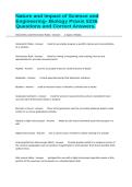 Nature and Impact of Science and Engineering- Biology Praxis 5236 Questions and Correct Answers&period;