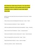 GA Esthetician State Board Practice Test Questions&sol; GEORGIA ESTHETICS STATE BOARD PRACTICE EXAM COMBINED WITH COMPLETE SOLUTION NEW&excl;&excl; 2025&sol;2026