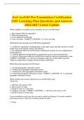 Esri ArcGIS Pro Foundation Certification  2101 Learning Plan Questions and Answers  2026-2027 Latest Update