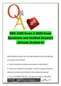 NSG 3450 Exam 2 &lpar;NSG3450&rpar; &ndash; 300 Questions on Therapeutic Communication&comma; Anxiety & Crisis Nursing 2026