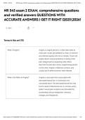 NR 545 exam 2 EXAM&comma; comprehensive questions and verified answers QUESTIONS WITH ACCURATE ANSWERS &vert; GET IT RIGHT &vert;20252026&excl;