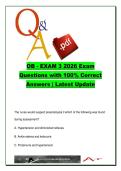 OB Exam 3 &ndash; 350&plus; Questions & Answers &vert; Preeclampsia&comma; Labor Complications&comma; Cesarean & Pregnancy Disorders &vert; 2026